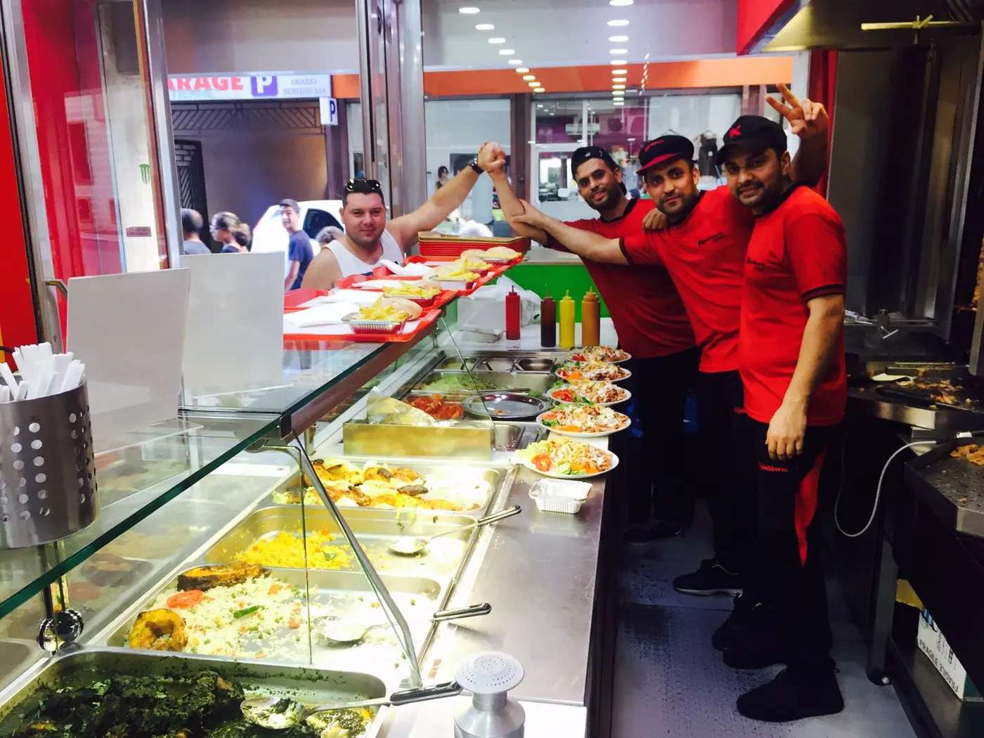 The Kebabberia crew in one of the restaurants, photo 2 of 12