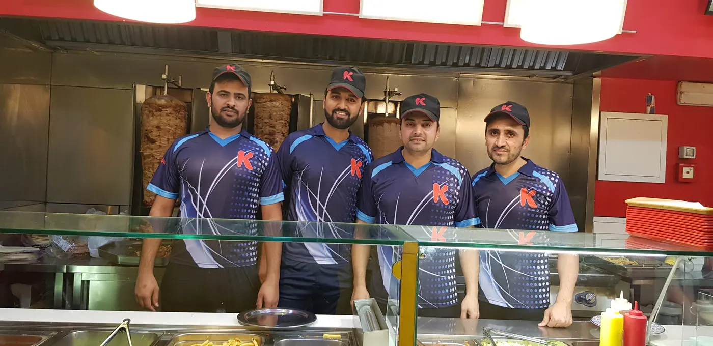 The Kebabberia crew in one of the restaurants, photo 4 of 12