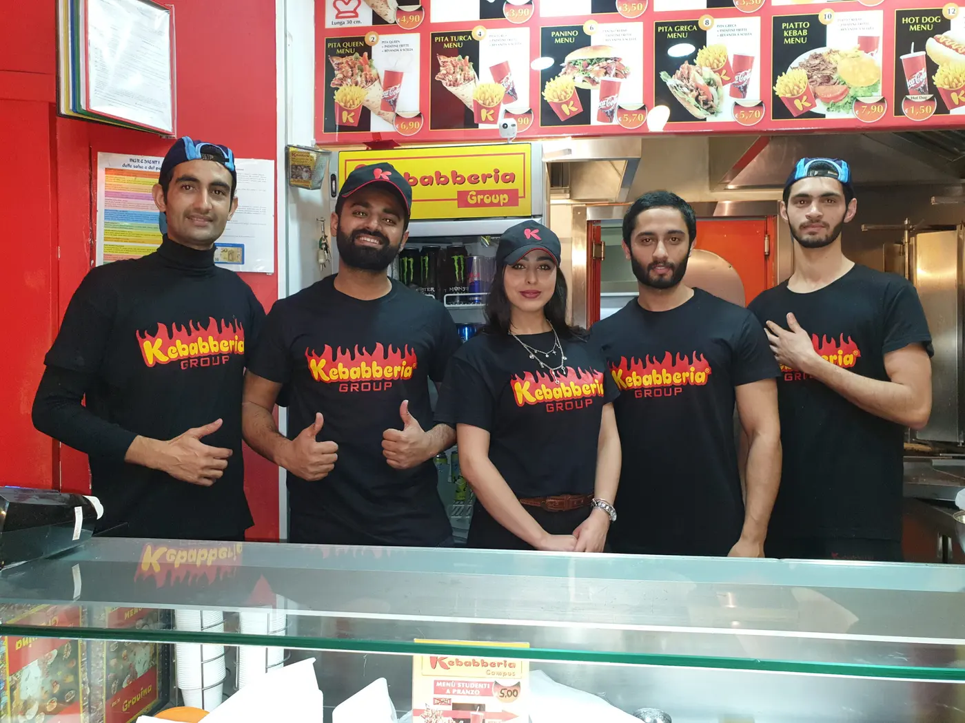 The Kebabberia crew in one of the restaurants, photo 5 of 12
