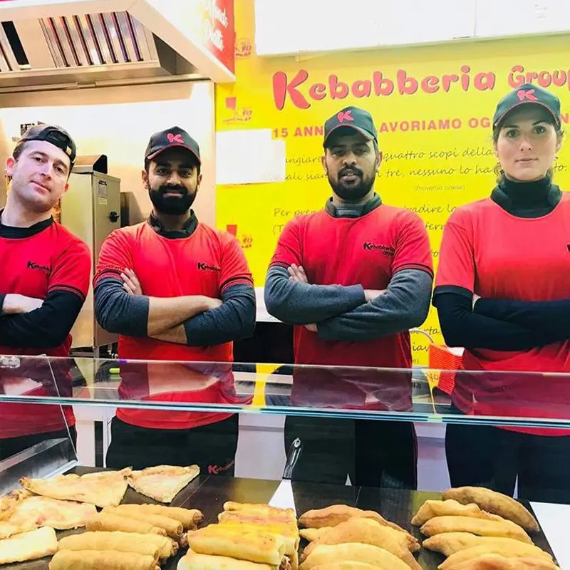 The Kebabberia crew in one of the restaurants, photo 7 of 12