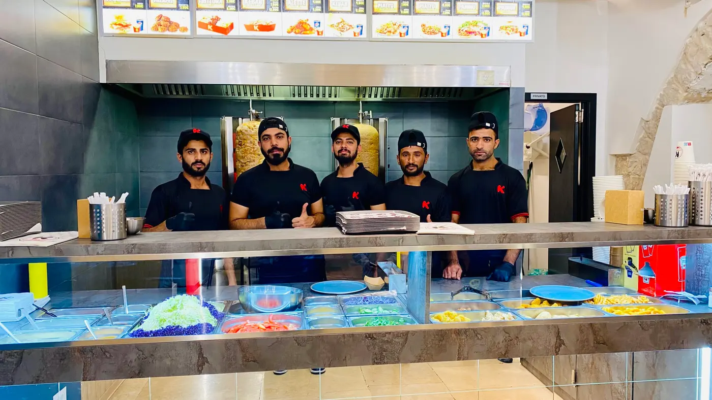 The Kebabberia crew in one of the restaurants, photo 9 of 12
